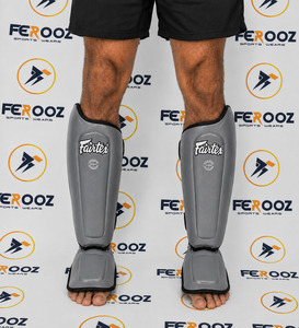 Espinilleras de Piel Sintética PU Color Púrpura con Protección para los Pies para Kickboxing, Muay Thai, Karate, Taekwondo, Entrenamiento y Artes Marciales - Product Image 4