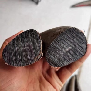 Cuerno de Búfalo Natural Ecológico con Punta Pulida, Diseño Rústico Moderno, Alta Calidad, Negro - Product Image 1