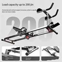Machine de fitness multifonctionnelle en PVC T3901 pour entraînement abdominal et de base, avec accoudoirs réglables sur 5 niveaux, pour la vente en gros