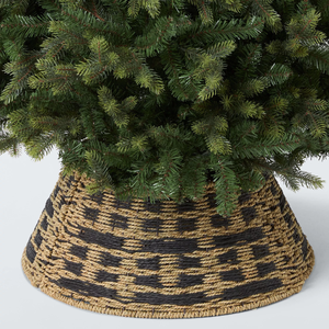 Collar de Navidad Redondo de Seagrass Tejido a Mano al por Mayor, Cubierta para Base de Árbol para Decoración Navideña del Hogar desde Vietnam - Product Image 2