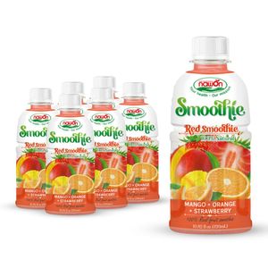 Zumo de fruta instantáneo Batido amarillo Botella de 320ml ODM OEM Bebida a granel Venta al por mayor Fabricante de Vietnam Etiqueta privada HALAL - Product Image 2