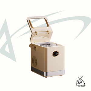 Sudex Portable Bullet <b>Ice</b> Cube <b>Maker</b> <b>Machine</b> Crystal Clear Electric <b>Ice</b> <b>Maker</b> with 13-15KG Capacity for Home Car RV Outdoor Use - Product Image 6