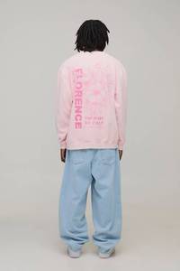 Personalized Screen Printed Men's Sweatshirt <b>Custom</b> Long Sleeve Streetwear OEM Casual Wear <b>Custom</b> Design Apparel Top Clothing - Product Image 5