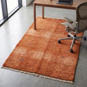 Alfombra de Lana Anudada a Mano de Lujo, Color Rojo Óxido, Estilo Marroquí, Suave y Afelpada, con Flecos, para Decoración de Sala de Estar y Dormitorio - Product Image 2