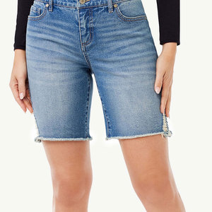 Shorts de Mezclilla Elásticos para Mujer, Venta al Por Mayor, Súper Suaves, Ajuste Elástico, Shorts de Jean para Dama, Personalizados, OEM - Product Image 3