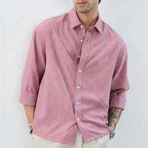 Camisa de Franela a Cuadros de Alta Calidad para Hombre, Manga Larga, Casual, Formal, 100% Algodón, Tejido Teñido, con Dos Bolsillos con Solapa, para Invierno - Product Image 2