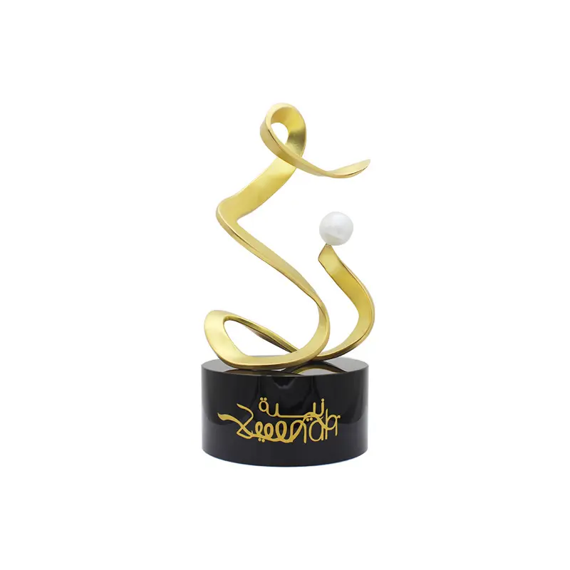 Big Prize Cup Trophy Business Gifts Awards Company Souvenir Gold pearl and star trophy award cup