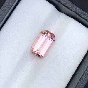 Topaze rose Katlang, pierre précieuse naturelle de qualité supérieure, taille octogonale, pierre de collection, gemme rare, vente en gros - Product Image 1