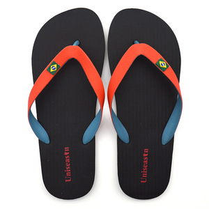 Tongs ouvertes pour hommes, style sportif classique, couleur unie, confortables, légères, chaussures décontractées d'été avec amorti - Product Image 1