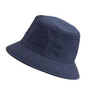 Top Selling Bucket <b>Hat</b> Custom Design Unisex Solid Color Mesh Bucket <b>Hat</b> Casual Outdoor Spring Summer Wear Adult Style - Product Image 4
