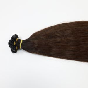 Extensiones de Cabello Genius Weft al por Mayor, Cabello Virgen Vietnamita, Proveedor de Cabello Vietnamita con Cutícula Alineada, Cabello Ruso de Color Negro - Product Image 1