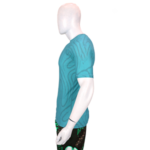T-shirt de combat personnalisé pour homme à manches courtes, sublimation BJJ MMA, séchage rapide, respirant, compression, sous-vêtement de sport - Product Image 3
