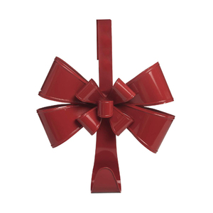 Xmas Festive Party Decoration New Best Designing Brown Metal <b>Wreath</b> <b>Hanger</b> Indoor Outdoor Home Hotel <b>Door</b> Entryway Hanging Decor - Product Image 1