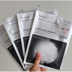 Maschera Viso Idratante Mediheal Hyper Mask con Acido Ialuronico, 10 Fogli + 1 Pezzo, Prezzo Scontato - Product Image 1