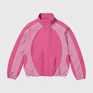 Custom Plus Size Windbreaker Tracksuit Men Nylon Jacket And <b>Pants</b> Breathable Sports Suit Wholesale OEM - Product Image 2