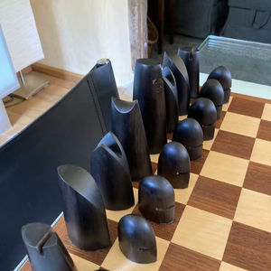 ตัวหมากรุกโลหะสมัยใหม่ พรีเมียม ขายส่ง ตัวหมากรุกโลหะ ดีไซน์หรูหรา ทันสมัย สำหรับเกมกลยุทธ์ - Product Image 1