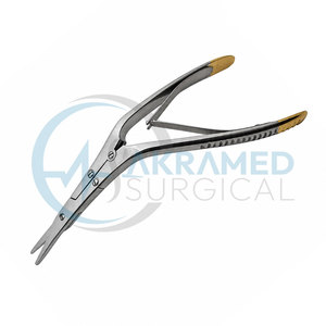 Pinces à septum chirurgicales manuelles Akramed Premium en acier inoxydable pour ORL, rhinoplastie et chirurgie plastique, instrument chirurgical CE - Product Image 3