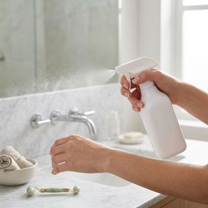 Botella de Spray Blanca PET de 500 ml Cuadrada y Ovalada con Bomba de Gatillo para Limpieza y Uso Cosmético, Capacidad Personalizable, Fabricante de Vietnam - Product Image 4