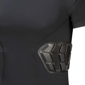 Camiseta Acolchada para Portero Senior B a U E R Elite, 100% Poliéster Transpirable, Talla Grande, Primavera - Product Image 3