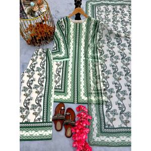 Conjunto conjunto de diseñador para mujer para fiesta Inspiración de impresión digital - Product Image 5