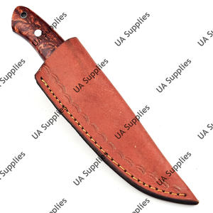 Cuchillo Sanmai de Acero con Hoja Fija de Punta Caída y Borde Biselado, Mango de Resina, Ligero, Multifuncional, para Camping, Caza y Rescate al Aire Libre -8 - Product Image 6