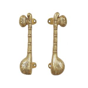 Bulk Dresser Handle Handmade <b>Brass</b> Golden Sitar Wholesale Cabinet Handles Lot Vintage <b>Drawer</b> Door Cabinet <b>Pull</b> - Product Image 1