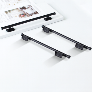 High Quality Matte Black Zinc Alloy T Bar <b>Cabinet</b> Handle Hardwares Materials Drawer Pull for Kitchen Bathroom Wardrobe Furniture - Product Image 4