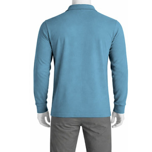 T-shirts pour hommes à manches longues, unis, style vintage, avec poche, 100% coton jersey respirant, vente en gros, avec logo personnalisé - Product Image 4