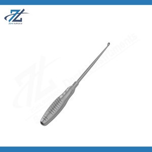Medical Grade Straight <b>Bone</b> Curette No.0 11.34 Inch Stainless Steel <b>Surgical</b> <b>Instrument</b> 5.2mm Width Manufacturer Pakistan - Product Image 2