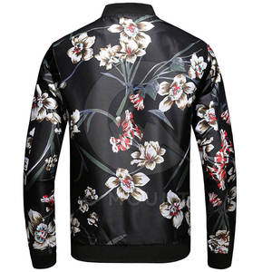 Chaqueta Casual Estampada, Ligera y Moderna, con Cierre, Cortavientos, Estilo Urbano para Actividades al Aire Libre - Product Image 2