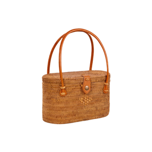 Sacs en rotin de haute qualité pour femmes, vente en gros, sacs en rotin faits à la main, sacs en rotin tissés, usine du Vietnam, prix bas, OEM - Product Image 1