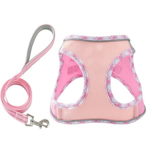 Harnais pour animaux de compagnie de qualité supérieure, réglable, respirant, avec rembourrage doux, pour petits, moyens et grands animaux, confortable pour l'extérieur - Product Image 1