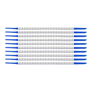 Manchons de câblage Brady ClipSleeve, marqueurs de fils taille 07 pour l'identification des câbles industriels - Product Image 2
