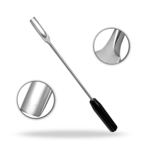 Gouges longues de 15 pouces (380 mm) pour la chirurgie neuro-spineuse, instrument pour le curettage osseux et la décompression vertébrale - Product Image 1