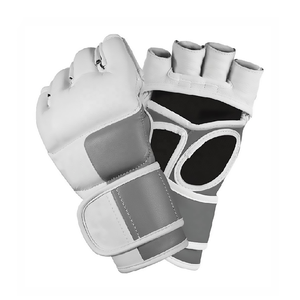 New Black/White Grappling MMA Gloves PU Punching <b>Bag</b> Boxing Gloves for Kids and Adults - Product Image 1