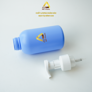 ขวดปั๊มโฟมพลาสติก HDPE 500มล. OEM โลโก้ที่กำหนดเองแชมพู/น้ำยาทำความสะอาด/บรรจุภัณฑ์สบู่ล้างมือพิมพ์หน้าจอโรงงานเวียดนาม - Product Image 3