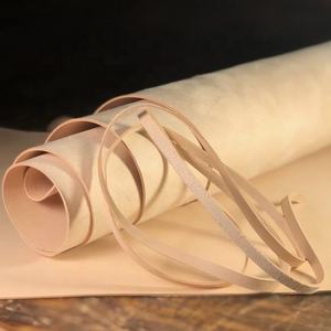 High Vegetable Tanned Cow Skin <b>Belt</b> Leather 3.0mm Thick for Garments Shoes Sofas Furniture <b>Luggage</b> Finished Grain Pattern - Product Image 1