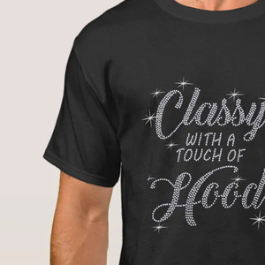 Camiseta de Franela con Pedrería para Hombre, de Alta Calidad, Venta Caliente, Cómoda, Precio Económico, Logotipo/Diseños Personalizados, 100% Algodón - Product Image 4