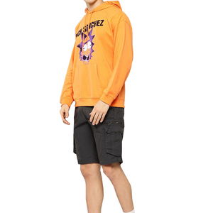 เสื้อฮู้ดดี้ผู้ชายแบบสปอร์ต สีพื้น ผ้าฝ้ายฟลีซ 100% เป็นมิตรกับสิ่งแวดล้อม เหมาะสำหรับการฝึกซ้อม ใส่ลำลองในฤดูหนาว รับสกรีนโลโก้ - Product Image 3