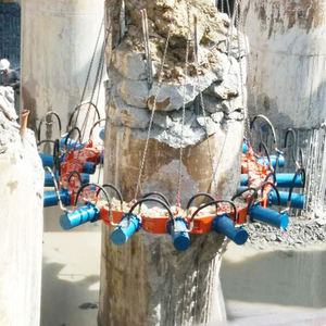 Casse-pieux hydraulique professionnel écologique pour le renforcement des <span class=keywords><strong>barrages</strong></span> et des levées - Product Image 3