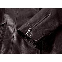 Vestes en cuir pour hommes de bonne qualité, prix de gros, en cuir véritable, fabriquées pour la vente en ligne