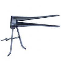 Spéculum vaginal ovine réutilisable en acier inoxydable pour usage vétérinaire, haute qualité, durable, écologique, garantie 1 an