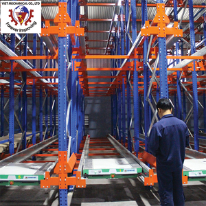 Chariot radio à haute efficacité conçu pour le déplacement automatisé des palettes et le stockage à haute densité, idéal pour les entrepôts modernes - Product Image 5