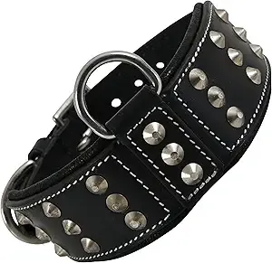 Hand Tooled Genuine Cowhide Leather Floral Dog <b>Collar</b> Comfortable Handmade Pet <b>Collar</b> - Product Image 5