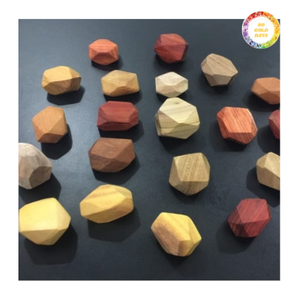 Ensemble de pierres d'équilibre élégantes en bois Tumi Ishi de haute qualité pour la distribution mondiale, prix direct usine, commandes en gros pour entreprises - Product Image 1