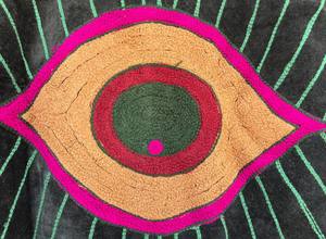 Chaqueta de Algodón con Bordado Floral, Reversible, Impermeable, Ecológica, Acolchada, de Terciopelo Suzani, Talla Grande, para Adolescentes |   Playa de Invierno - Product Image 4