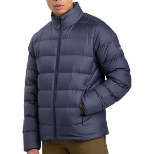 Custom Mens Puffer Jacket <b>Winter</b> Wear <b>Quilted</b> Down Coat Outdoor Warm Thick Bubble Jacket Wholesale Collection - Product Image 1