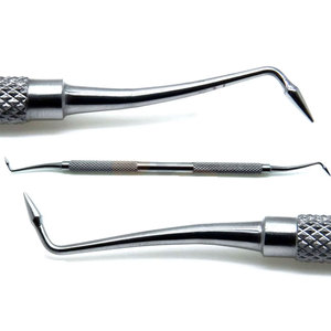 Instrumento dental de doble punta de 1.9mm/2.1mm para composite, manual, de acero inoxidable, para restauraciones quirúrgicas - Product Image 1