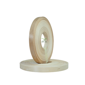 Natural Double Color Birch Veneer <b>Edge</b> Banding <b>Tape</b> for Decorative Furniture Cabinets and Panels - Product Image 4