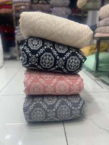 Premium boring embroidery fabric is designed for modern fashion and stylish <b>garment</b> collections. This fabric features beautiful - Product Image 3